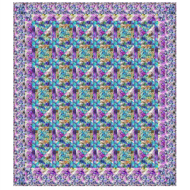 Oyster Shell Collection Quilt Kit - ineedfabric.com