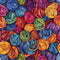 Packed Balls of Yarn Fabric - ineedfabric.com