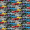 Packed Cool Cars Fabric - ineedfabric.com