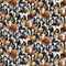 Packed Cows Fabric - ineedfabric.com