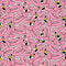 Packed Flamingo Floaties Fabric - ineedfabric.com