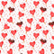Packed Heart Shaped Popsicles Fabric - ineedfabric.com