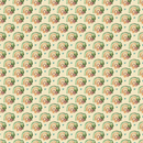 Packed Hedgehogs & Rainbows Fabric - Tan - ineedfabric.com