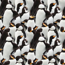 Packed Penguins Fabric - ineedfabric.com