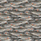 Packed Realistic Fish Fabric - ineedfabric.com