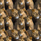 Packed Realistic Lions Pattern 1 Fabric - ineedfabric.com