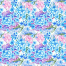 Packed Shabby Chic Florals Fabric - ineedfabric.com