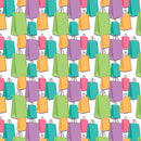 Packed Shopping Spree Bags Fabric - ineedfabric.com