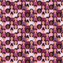 Packed Survivors Breast Cancer Fabric - ineedfabric.com