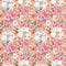Packed Watercolor Flowers Pattern 4 Fabric - ineedfabric.com