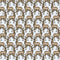 Packed Wild Deer Fabric - ineedfabric.com