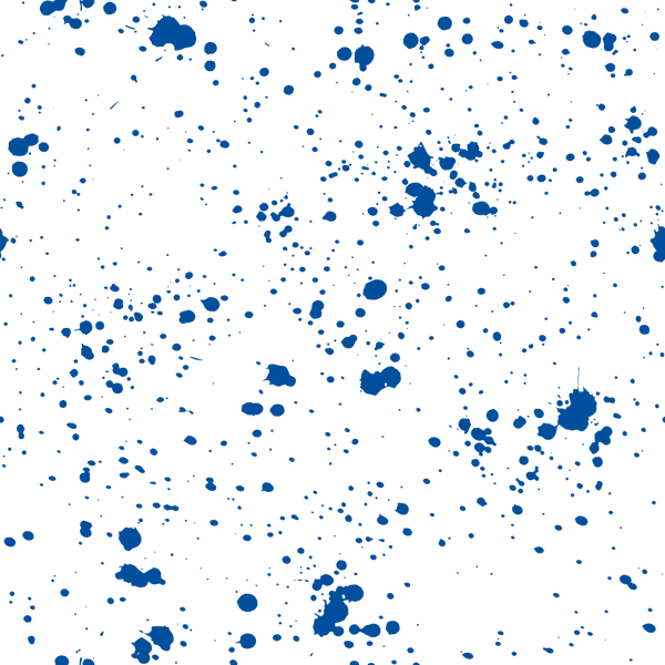 Paint Splatter Fabric - Navy Blue - ineedfabric.com