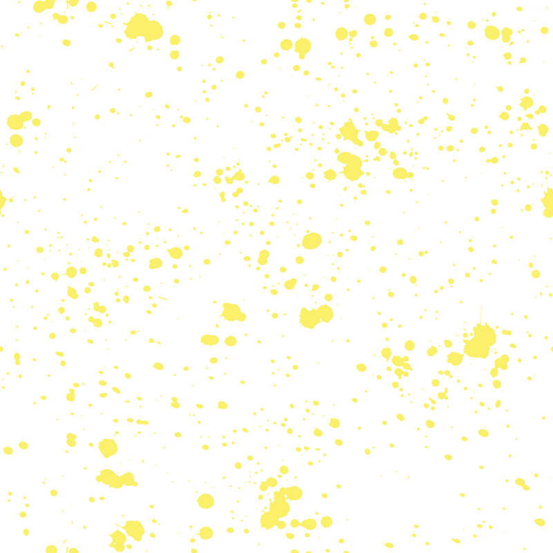 Paint Splatter Fabric - Yellow - ineedfabric.com