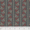 Paisley Stripe Fabric - Gray - ineedfabric.com