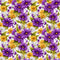 Pansy & Cape Daisy Fabric - ineedfabric.com