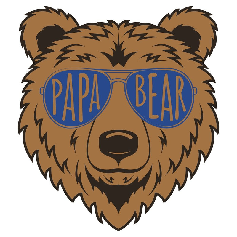 Papa Bear Fabric Panel - ineedfabric.com