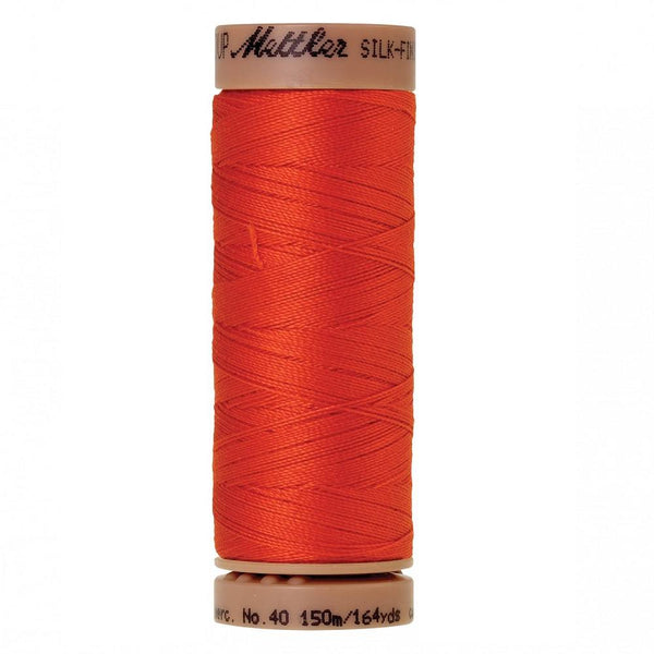 Paprika 40wt Solid Cotton Thread 164yd - ineedfabric.com