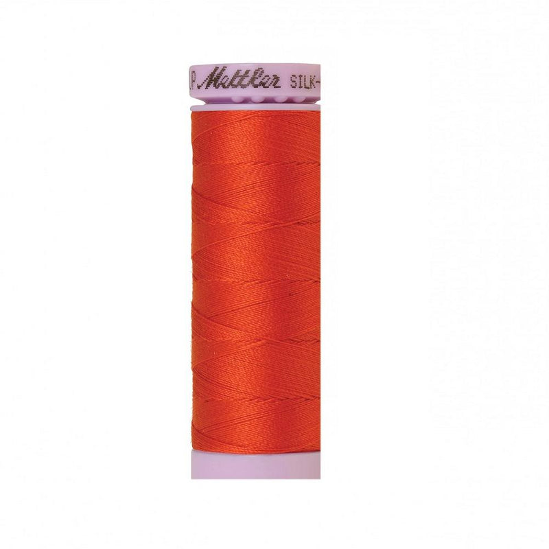 Paprika Silk-Finish 50wt Solid Cotton Thread - 164yd - ineedfabric.com