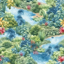 Paradise Beach Pattern 4 Fabric - ineedfabric.com
