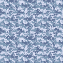 Pastel Camouflage Fabric - Blue - ineedfabric.com