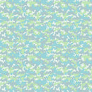 Pastel Camouflage Fabric - Green/Blue - ineedfabric.com