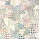 Pastel Quilt Pattern Fabric - ineedfabric.com