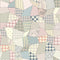 Pastel Quilt Pattern Fabric - ineedfabric.com