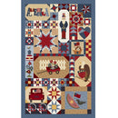 Patches of America Fabric Panel - 27" x 44" - ineedfabric.com