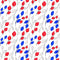 Patriotic Branches Fabric - ineedfabric.com