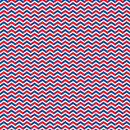 Patriotic Chevron Fabric - Multi - ineedfabric.com