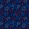 Patriotic Firework Fabric - Blue - ineedfabric.com
