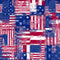 Patriotic Grunge Fabric - ineedfabric.com