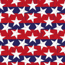 Patriotic Grunge Stars Fabric - ineedfabric.com
