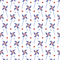 Patriotic Pinwheel Fabric - Multi - ineedfabric.com