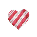 Patriotic Striped Heart Fabric Panel - ineedfabric.com