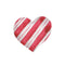 Patriotic Striped Heart Fabric Panel - ineedfabric.com