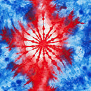 Patriotic Tie Dye Fabric - ineedfabric.com