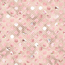 Patterned Polka Dots Fabric - Tan - ineedfabric.com