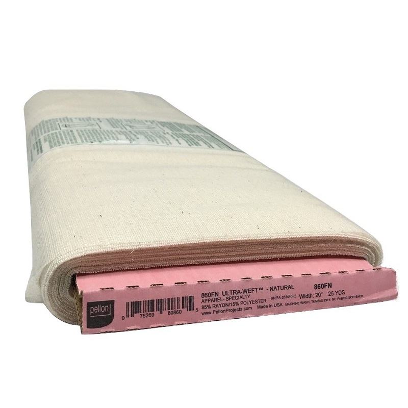 Pellon Stabilizer Ultra-Weft Fusible Interfacing - Natural