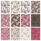 Peonies Wreath Fabric Collection - 1 Yard Bundle - ineedfabric.com