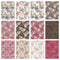 Peonies Wreath Fat Quarter Bundle - 12 Pieces - ineedfabric.com