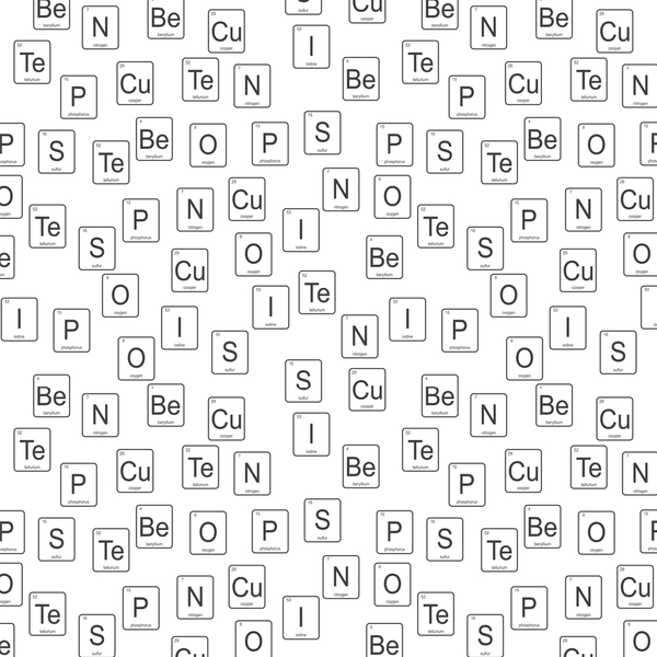 Periodic Table Elements Fabric - ineedfabric.com