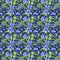 Periwinkle Field Fabric - Purple - ineedfabric.com