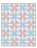 Piece of Mind, Pastel Quilt Kit - 61 1/2" x 76 1/2" - ineedfabric.com