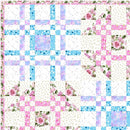 Piece of Mind, Pastel Quilt Kit - 61 1/2" x 76 1/2" - ineedfabric.com