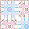 Piece of Mind, Pastel Quilt Kit - 61 1/2" x 76 1/2" - ineedfabric.com