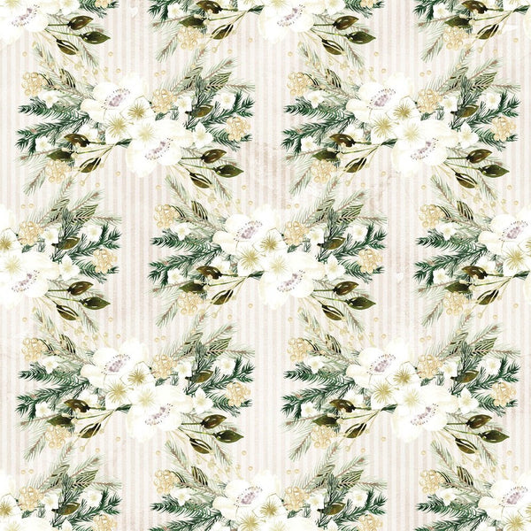 Pine Branches Pattern #1 Fabric - ineedfabric.com