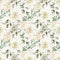 Pine Branches Pattern #6 Fabric - ineedfabric.com