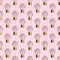 Pink and Gold Steampunk Bulbs Fabric - ineedfabric.com