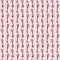 Pink and Gold Steampunk Keys Fabric - ineedfabric.com